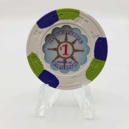 Riverside Casino Riverside Missouri $1 Casino Chip