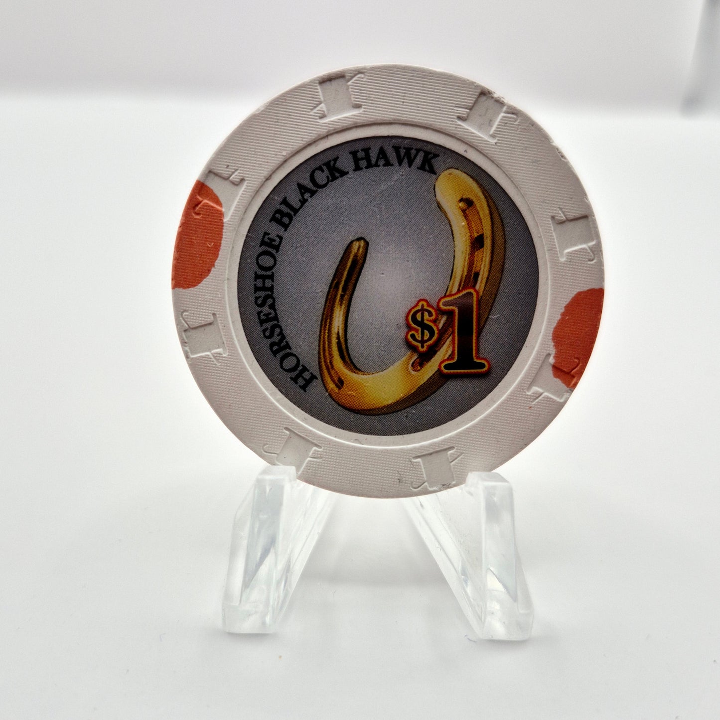 Horseshoe Casino Black Hawk Colorado $1 Casino Chip