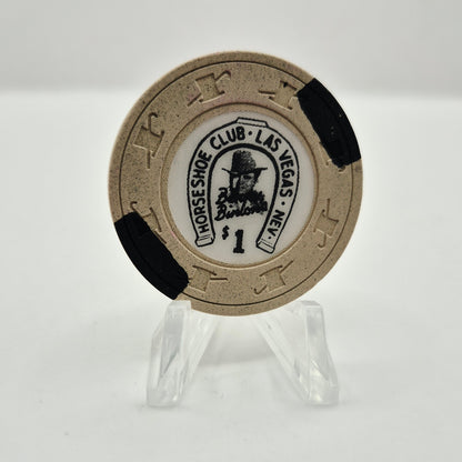 Horseshoe Club Binion's Las Vegas Nevada 1989 $1 Casino Chip N1779
