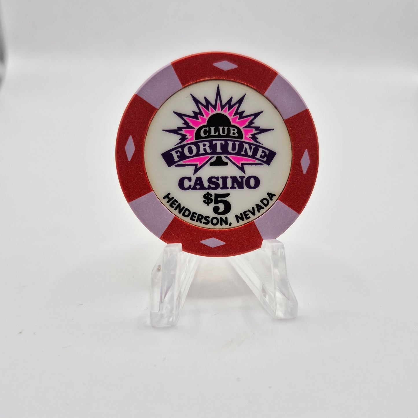 Club Fortune Casino Henderson Nevada 2003 $5 Casino Chip E0277