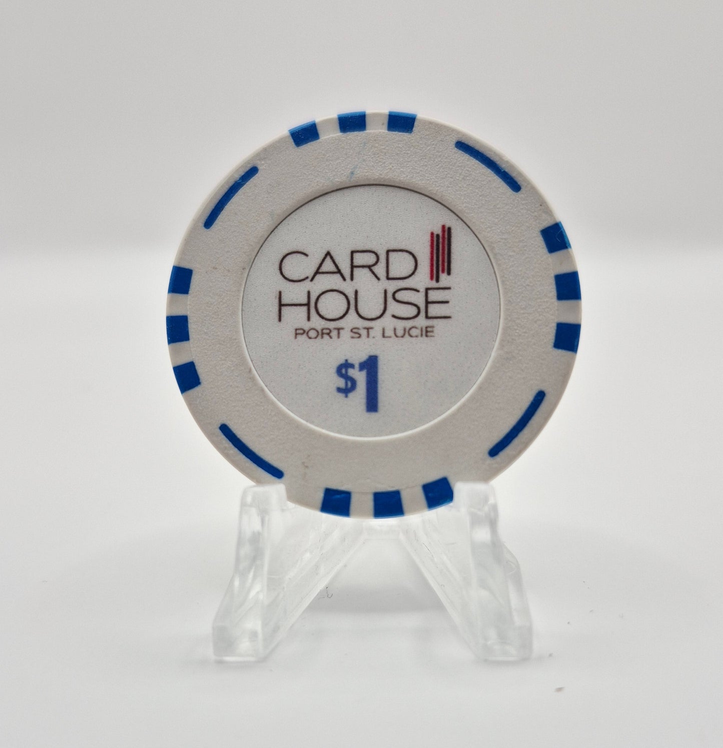 Card House Card Room Port St. Lucie Florida $1 Casino Chip