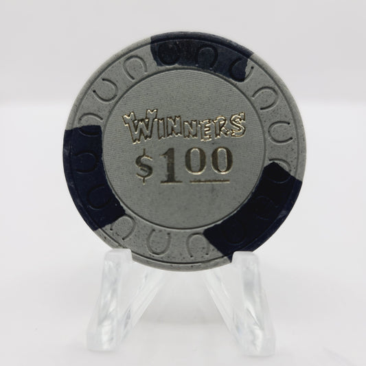 Winners Inn Casino Winnemucca Nevada 1972 $1 Casino Chip N7880 *Circulated