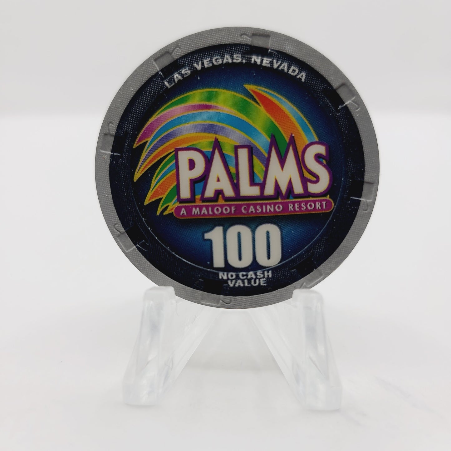 Palms Hotel Casino Las Vegas Nevada "2004 6th Annual Poker Tournament" 100 NCV Chip E3418