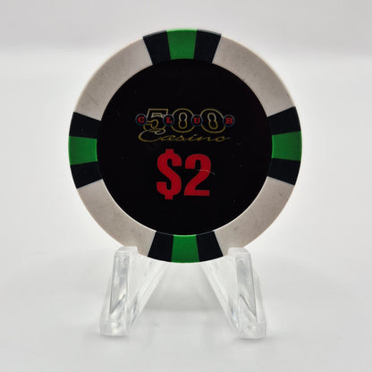 500 Club Casino Clovis California $2 Casino Chip