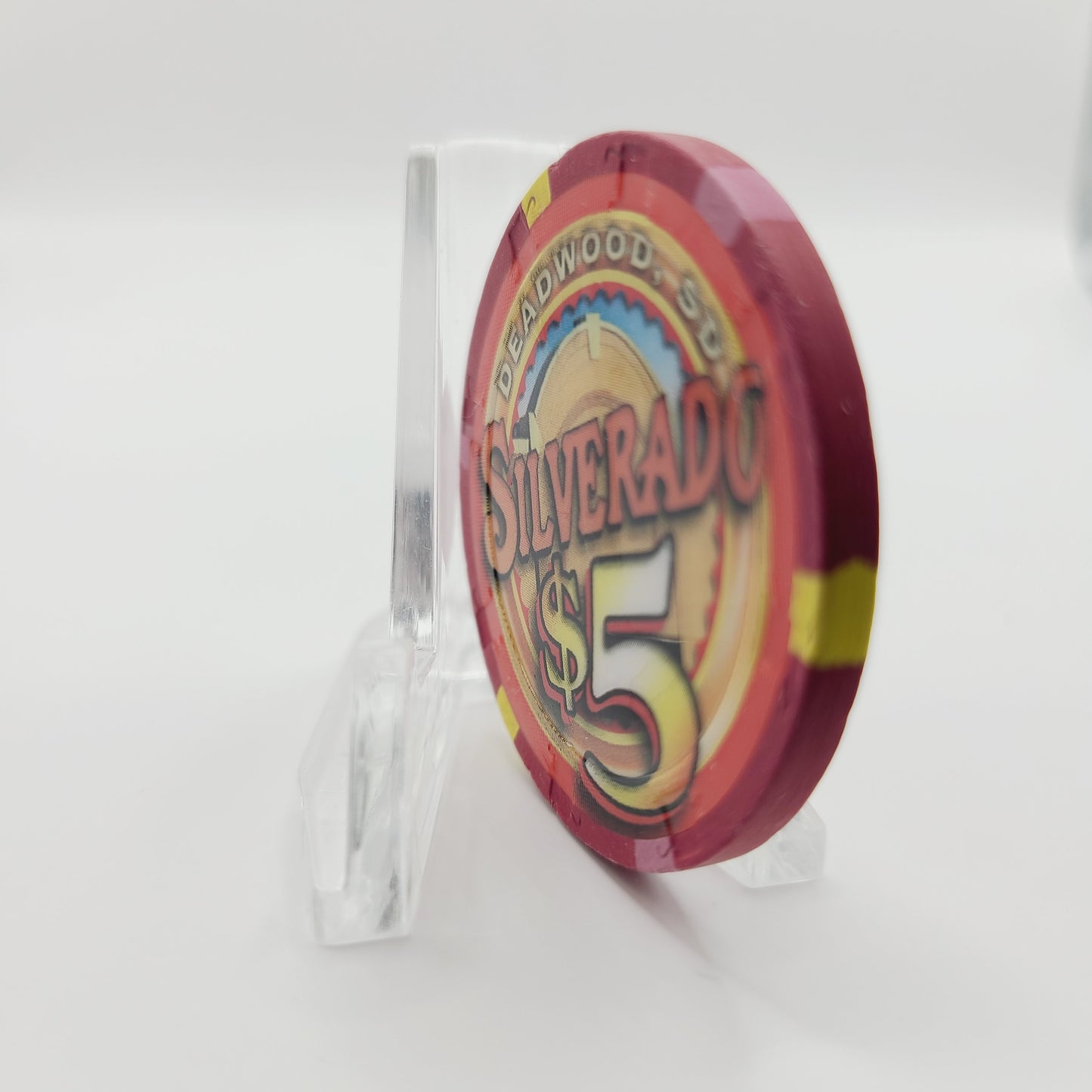 Silverado Casino Deadwood South Dakota $5 Casino Chip