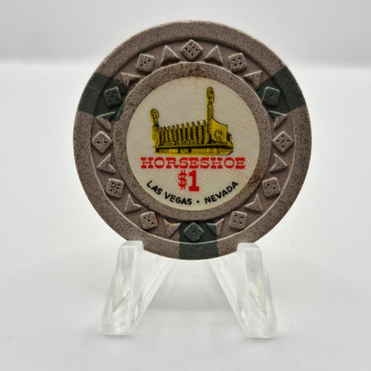Horseshoe Club Binion's Las Vegas Nevada 1962 $1 Casino Chip N1762