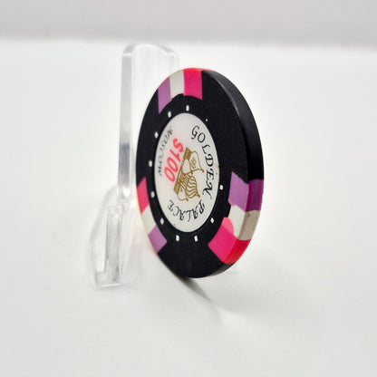 Golden Palace Casino Moscow Russia Federation $100 Casino Chip