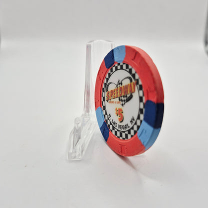 Speedway Casino Las Vegas Nevada 1999 $5 Casino Chip V5629