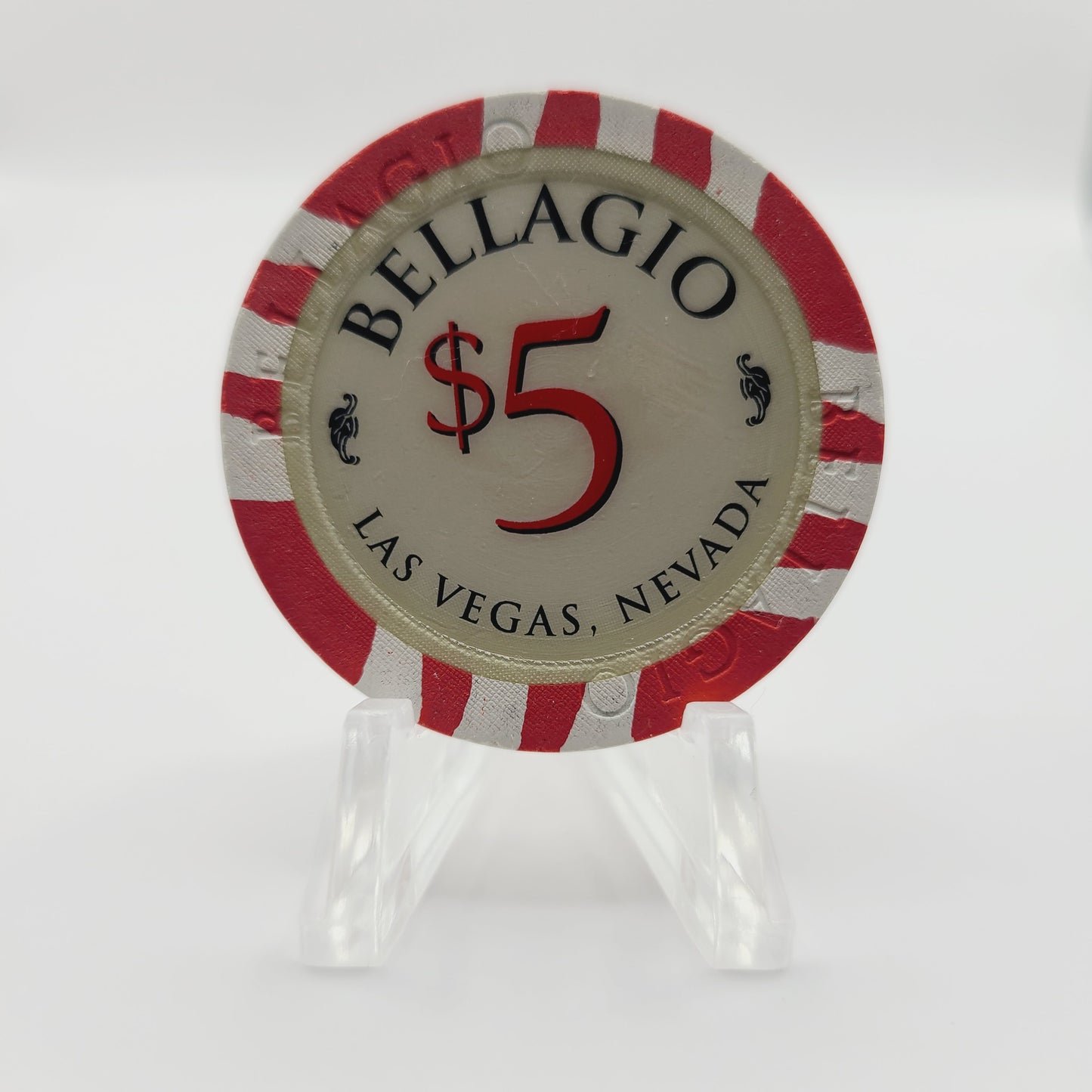 Bellagio Hotel Casino Las Vegas Nevada 1998 $5 Casino Chip  V2127