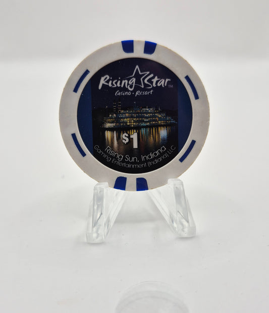 Rising Star Casino Rising Sun Indiana  $1 Casino Chip