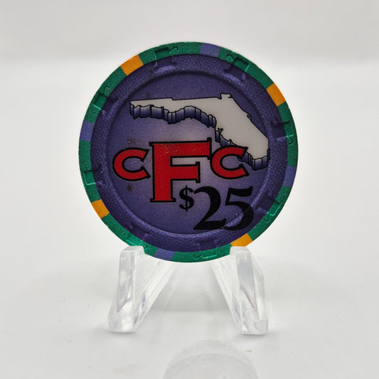CFC (Florida Casino Cruises) Casino Florida "Day Cruise" $25 Casino Chip