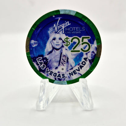 Virgin Hotel Casino Las Vegas Nevada 2025 $ "BEAUTY QUEEN" Casino Chip