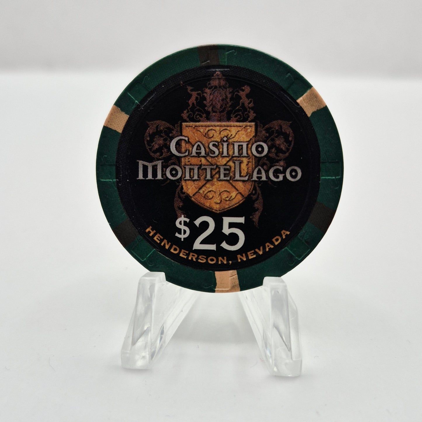 Casino MonteLago Hotel Casino Henderson Nevada 2003 $25 Casino Chip E0195