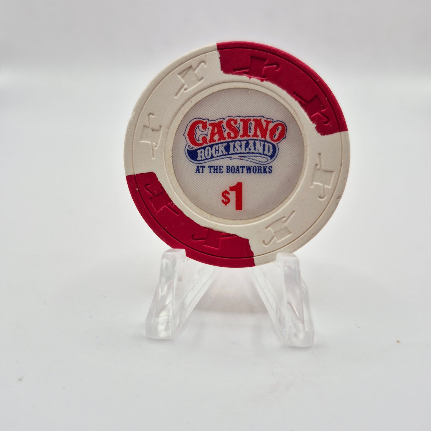 Casino Rock Island Rock Island Illinois $1 Casino Chip