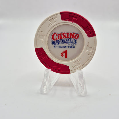 Casino Rock Island Rock Island Illinois $1 Casino Chip