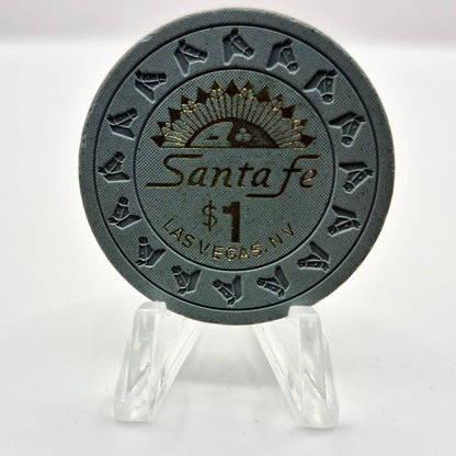 Santa Fe Hotel Casino Las Vegas Nevada 1991 $1 Casino Chip N2134