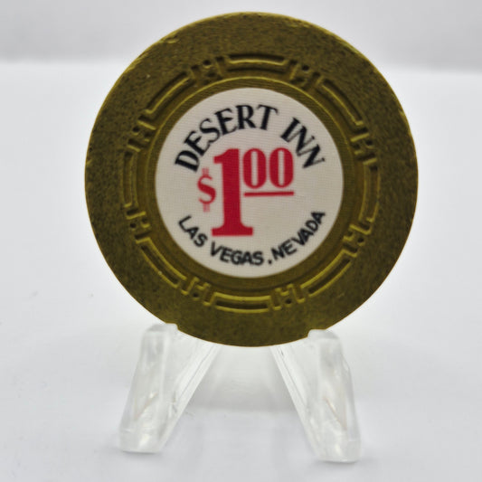 Desert Inn Hotel Casino Las Vegas Nevada 1970 $1 Casino Chip D1488