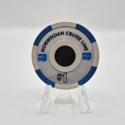 Norwegian Cruise Line 2023 $1  Casino Chip