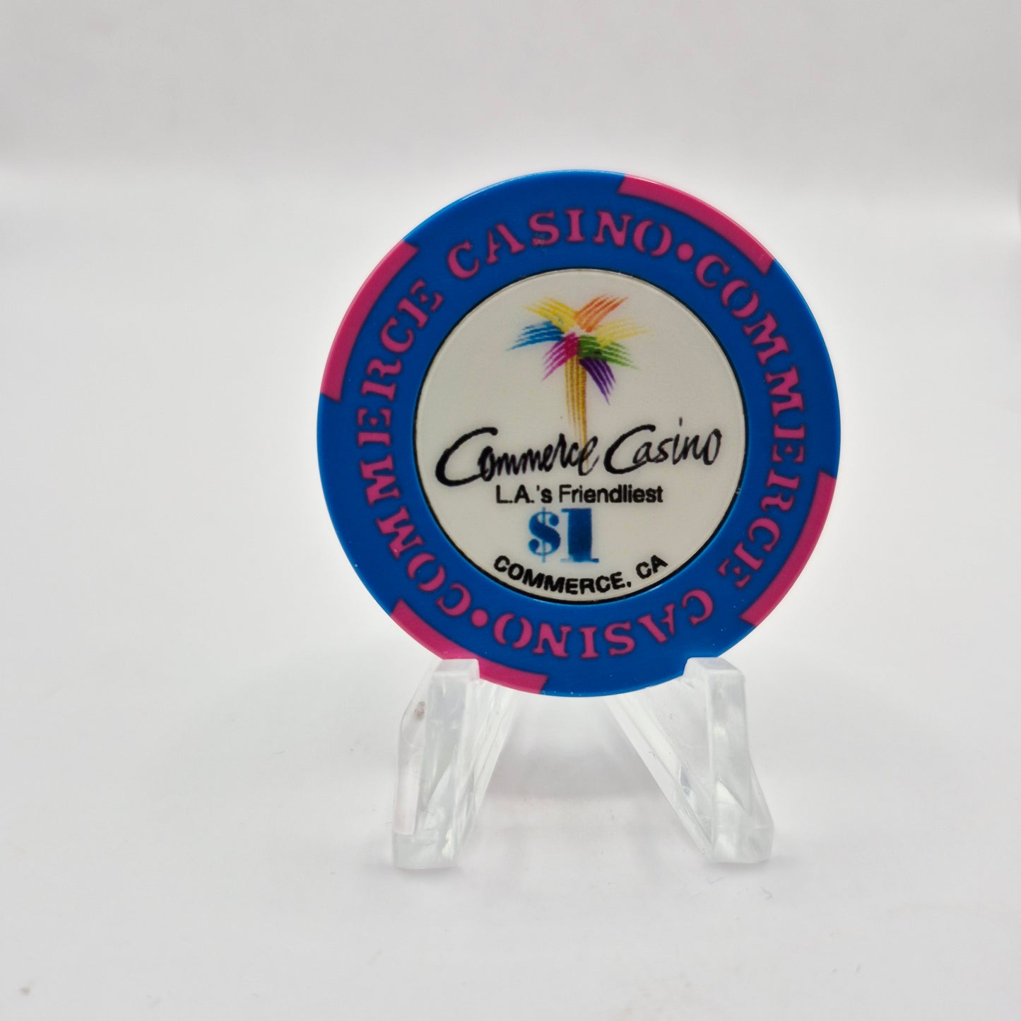 Commerce Casino Commerce California $1 Casino Chip