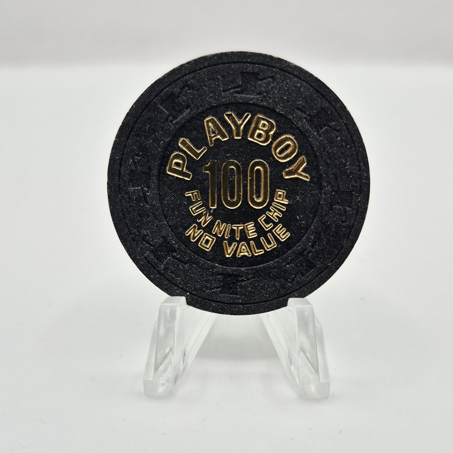 Playboy Hotel Casino Atlantic City New Jersey 1981 $100 Fun Night No Cash Value  Casino Chip