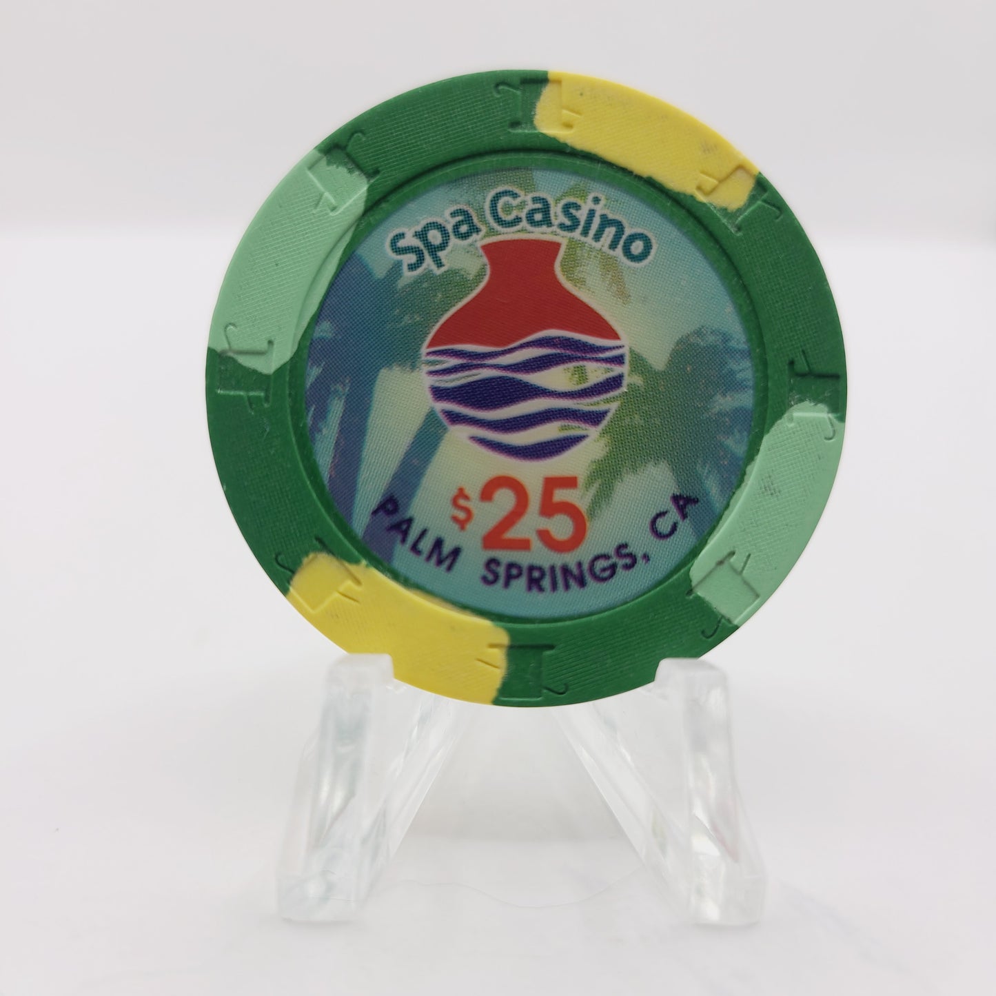 Spa Resort Casino Downtown Palm Springs California $25 Casino Chip