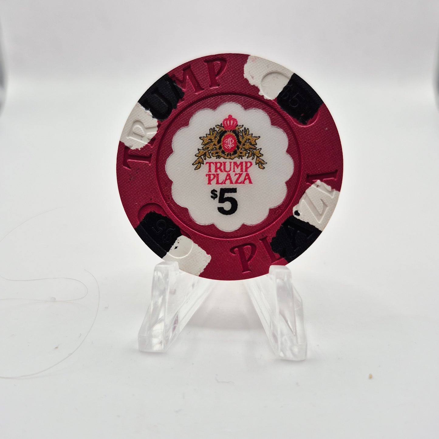 Trump Plaza Atlantic City New Jersey $5 Casino Chip