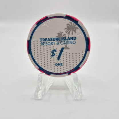 Treasure Island Casino Red Wing Minnesota $1 Casino Chip