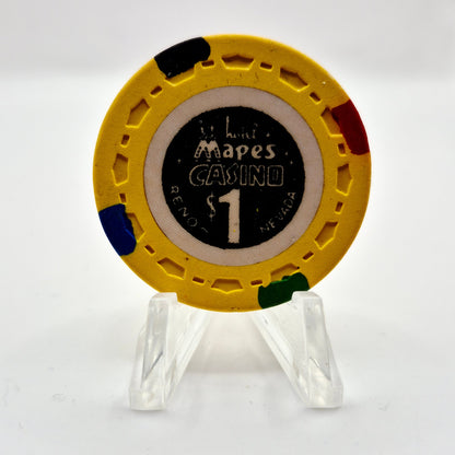 Mapes Hotel Casino Reno Nevada 1964 LE $1 Casino Chip N5233.2