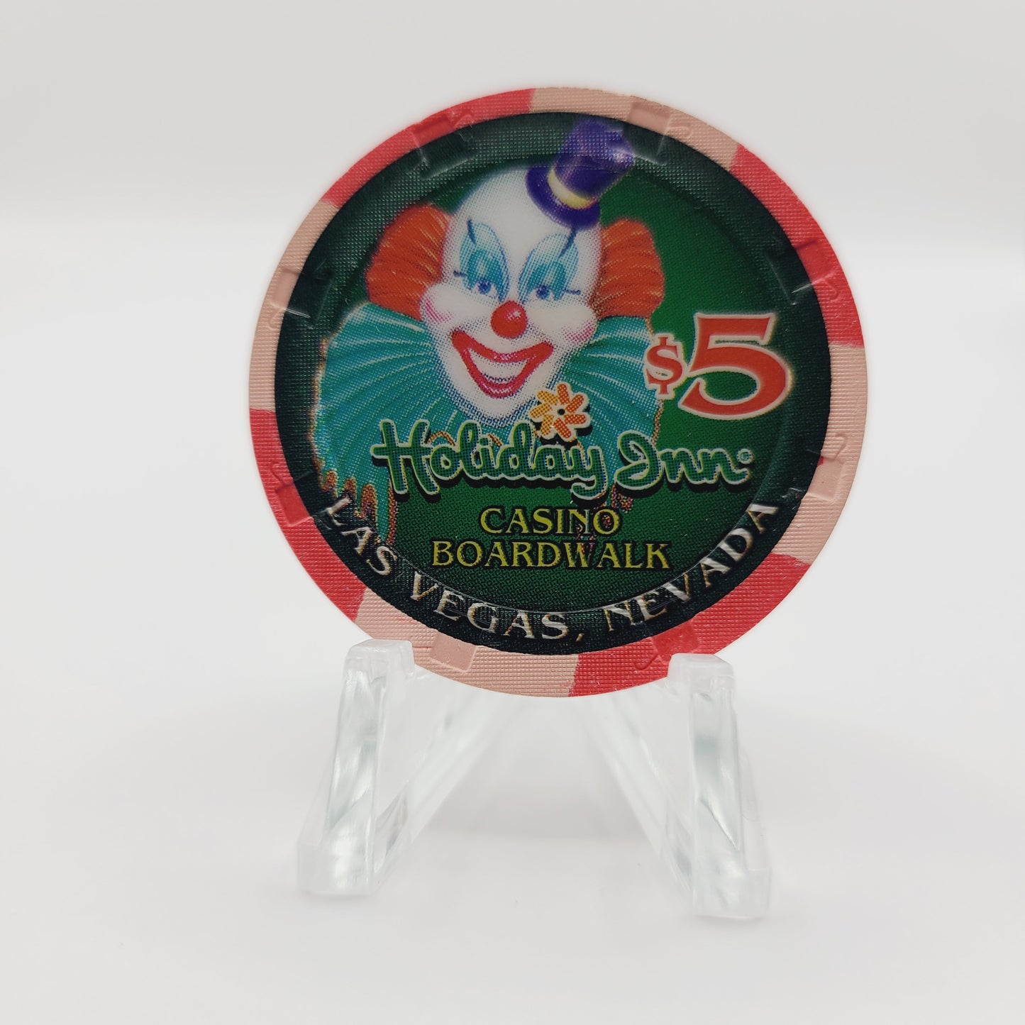 Holiday Inn Boardwalk Casino Las Vegas Nevada 1995 $5 Casino Chip N2375