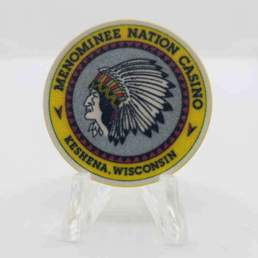 Menominee Nation Casino Resort Keshena Wisconsin $.50 Casino Chip