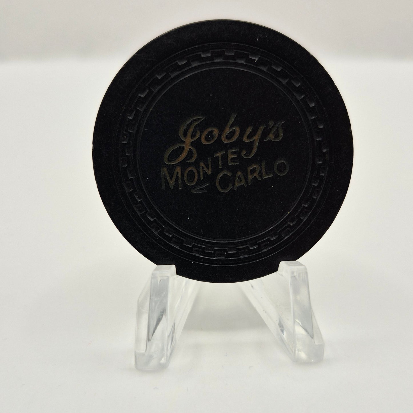 Monte Carlo "Joby's" Casino Crystal Bay Nevada 1955 $1 Casino Chip N7890