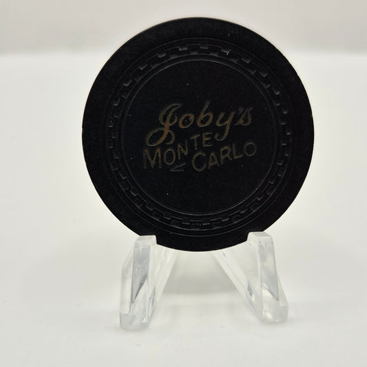 Monte Carlo "Joby's" Casino Crystal Bay Nevada 1955 $1 Casino Chip N7890