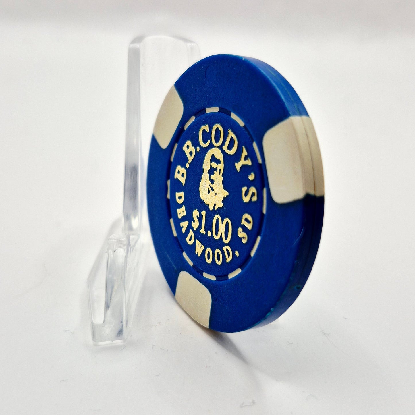 B.B. Cody's Casino Deadwood South Dakota $1 Casino  Chip