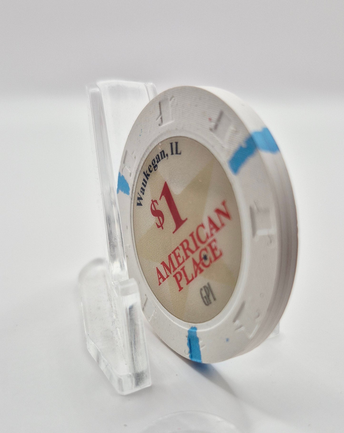 American Place Casino Waukegan Illinois 2023 $1 Casino Chip