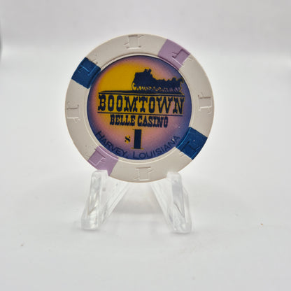 Boomtown Belle Riverboat Casino Harvey Louisiana $1 Casino Chip