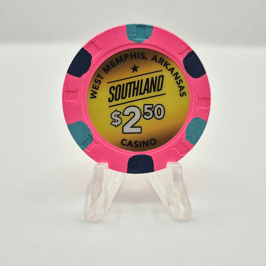 Southland Casino Hotel West Memphis Arkansas 2020 $2.50 Casino Chip