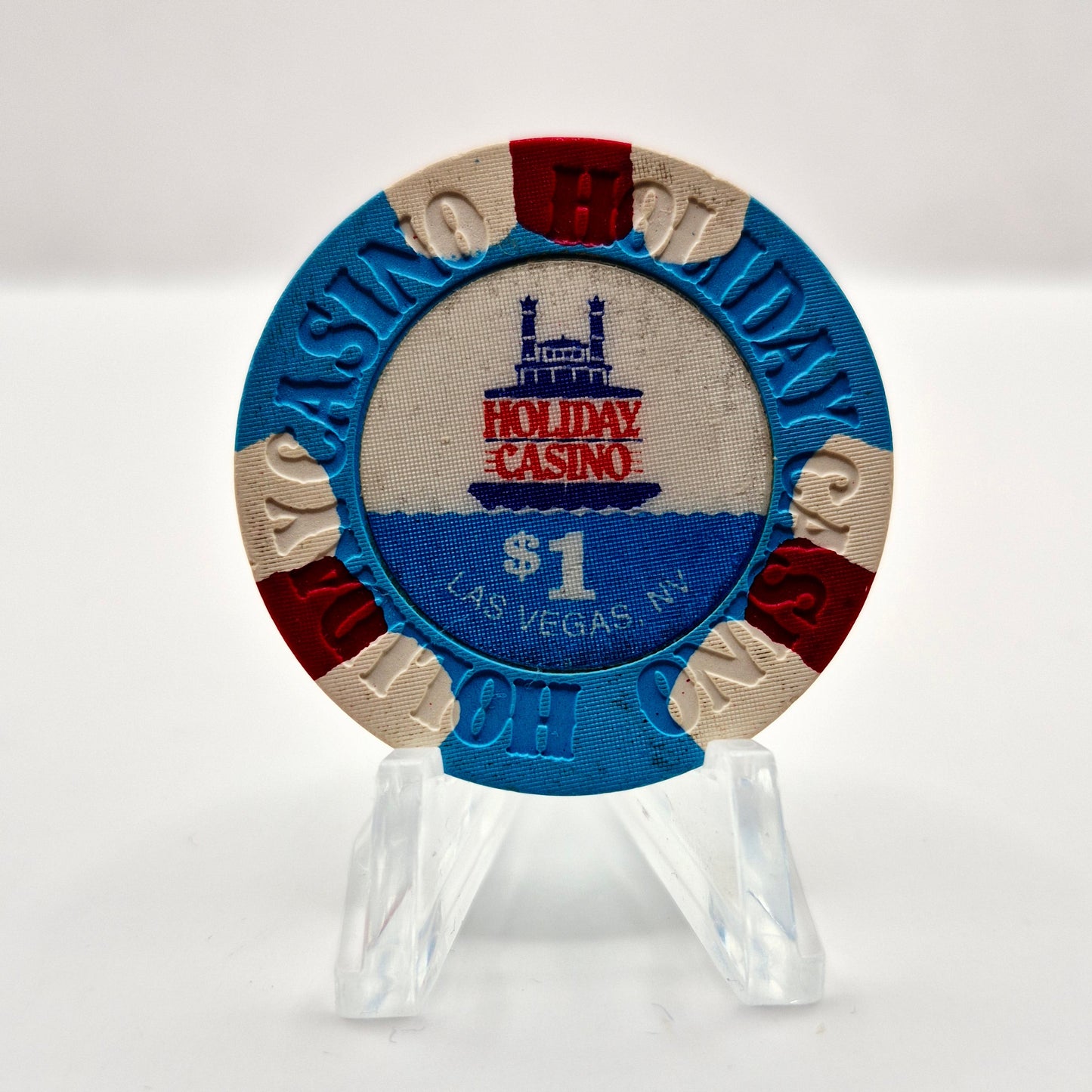 Holiday Casino Las Vegas Nevada 1991 $1 Casino Chip N6138
