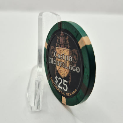 Casino MonteLago Hotel Casino Henderson Nevada 2003 $25 Casino Chip E0195