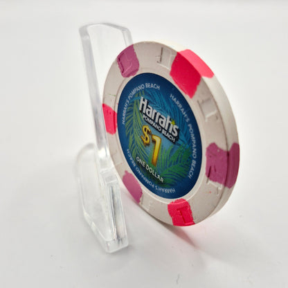 Harrah's Casino Pompano Beach Florida 2022 $1 Casino Chip