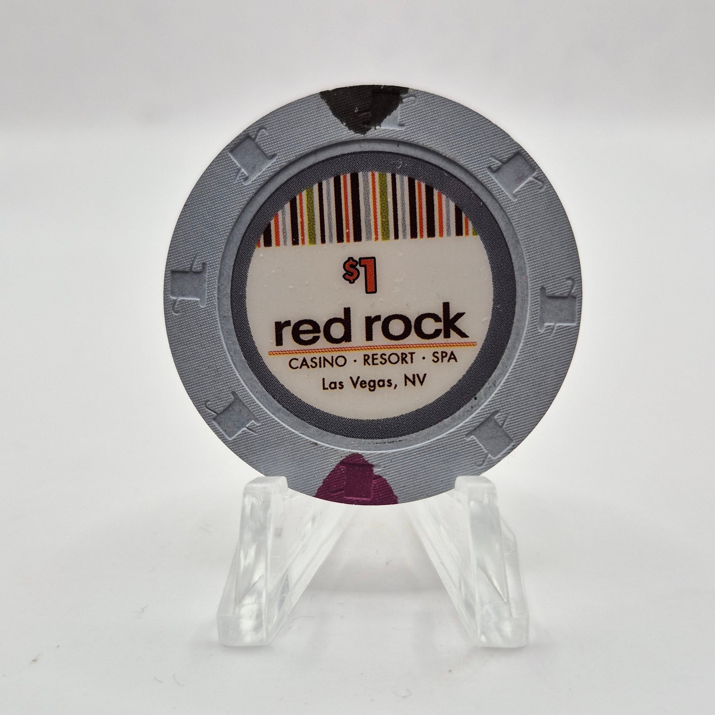 Red Rock Hotel Casino Las Vegas Nevada 2006 $1 Casino Chip E5343 *UNCIRCULATED