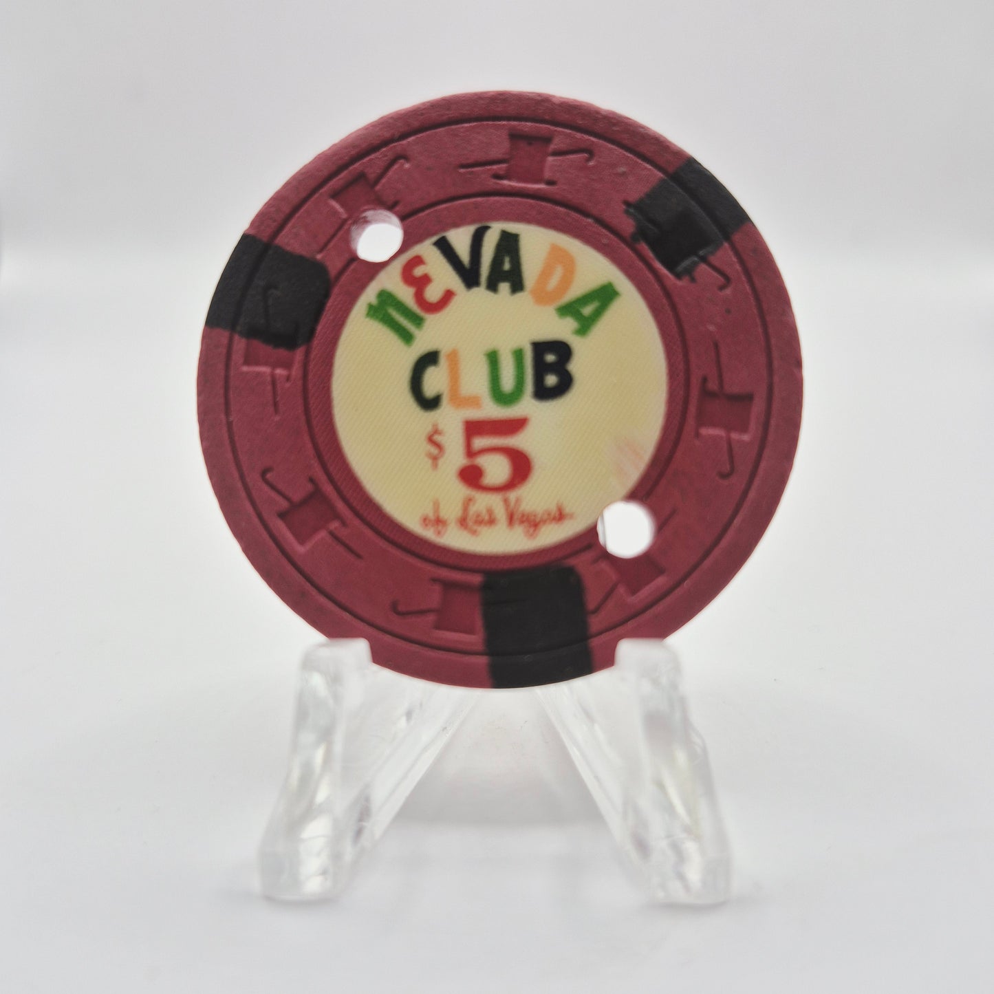 Nevada Club Las Vegas Nevada Canceled $5 Chip N3703.C