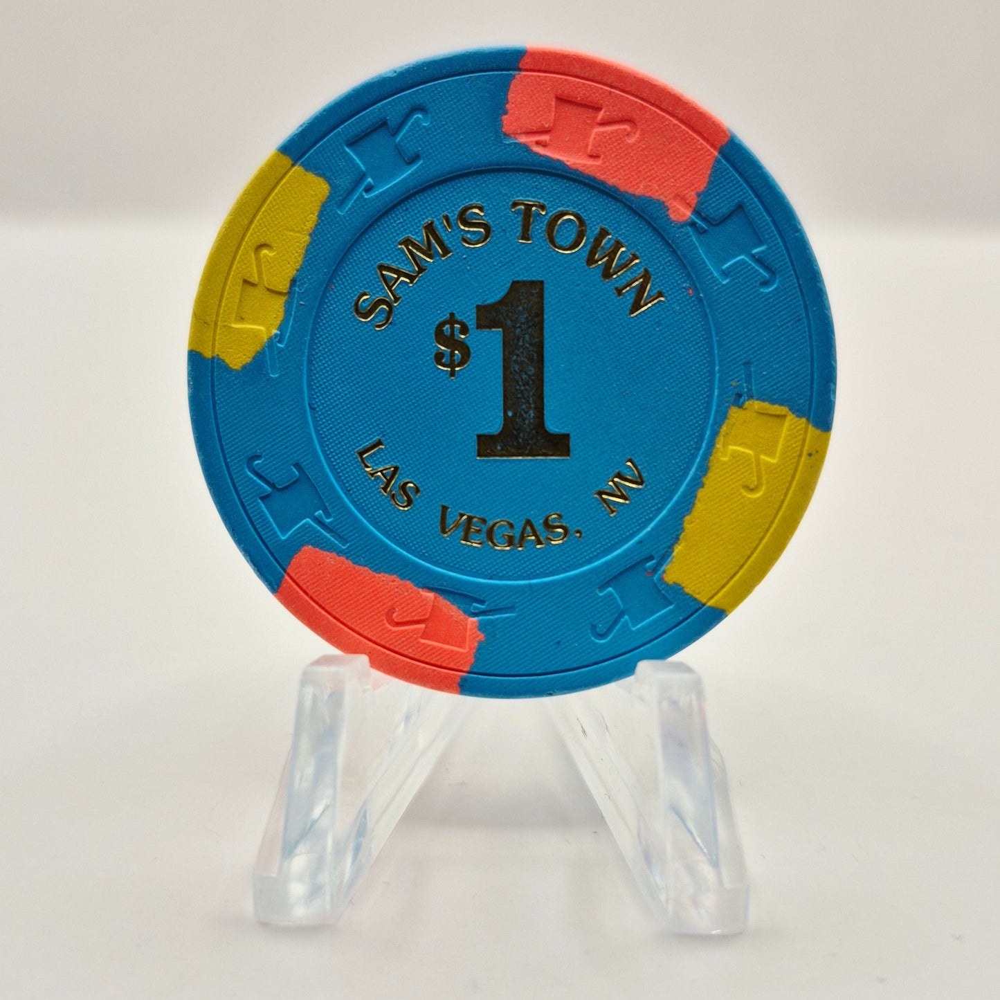 Sam's Town Hotel Casino Las Vegas Nevada 1998 $1 Casino Chip V1459