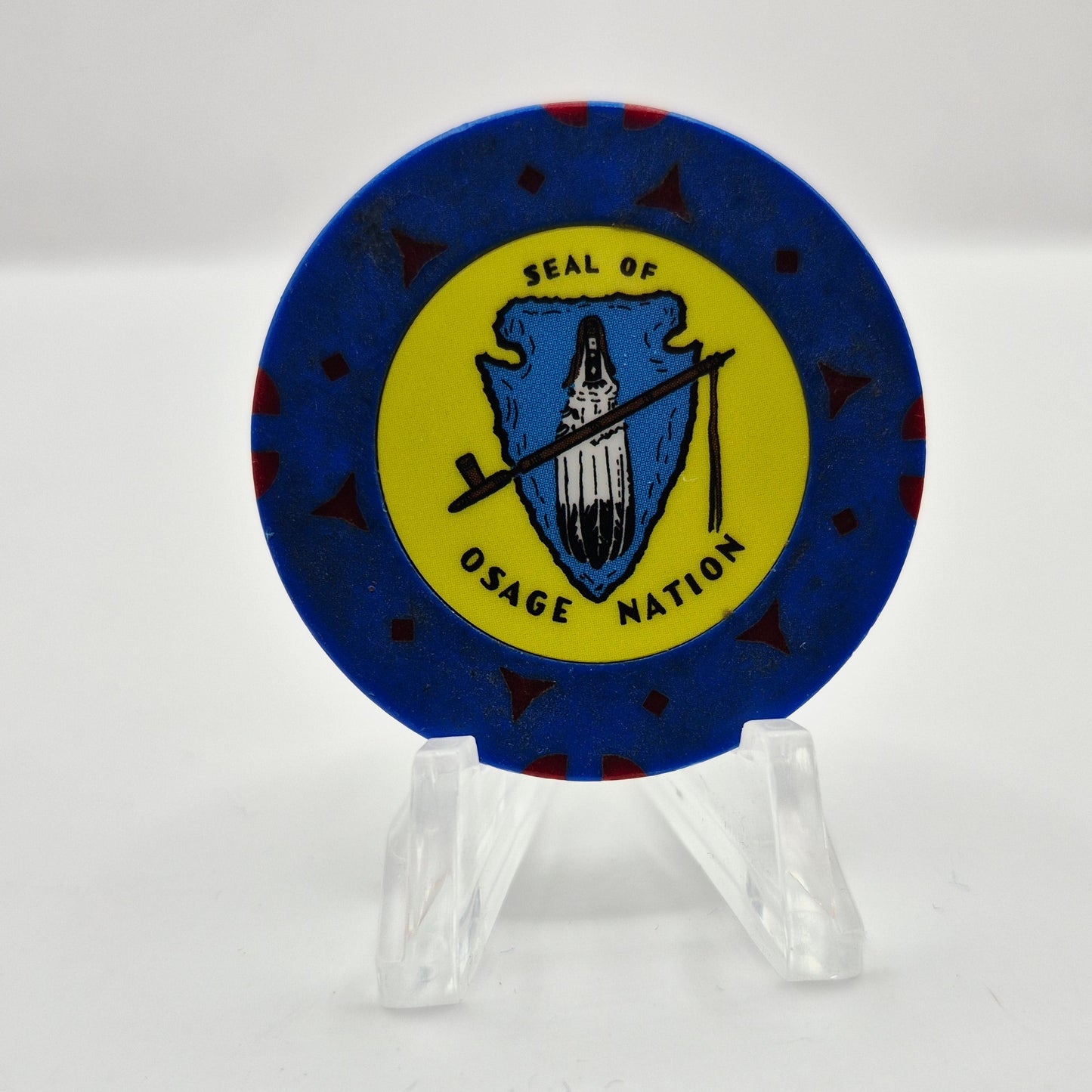 Osage Million Dollar Elm Casino Bartlesville Oklahoma $.50 Casino Chip