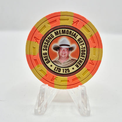 Greg Susong 2018 'Memorial Get Together' Casino Chip CG202572 LTD 125