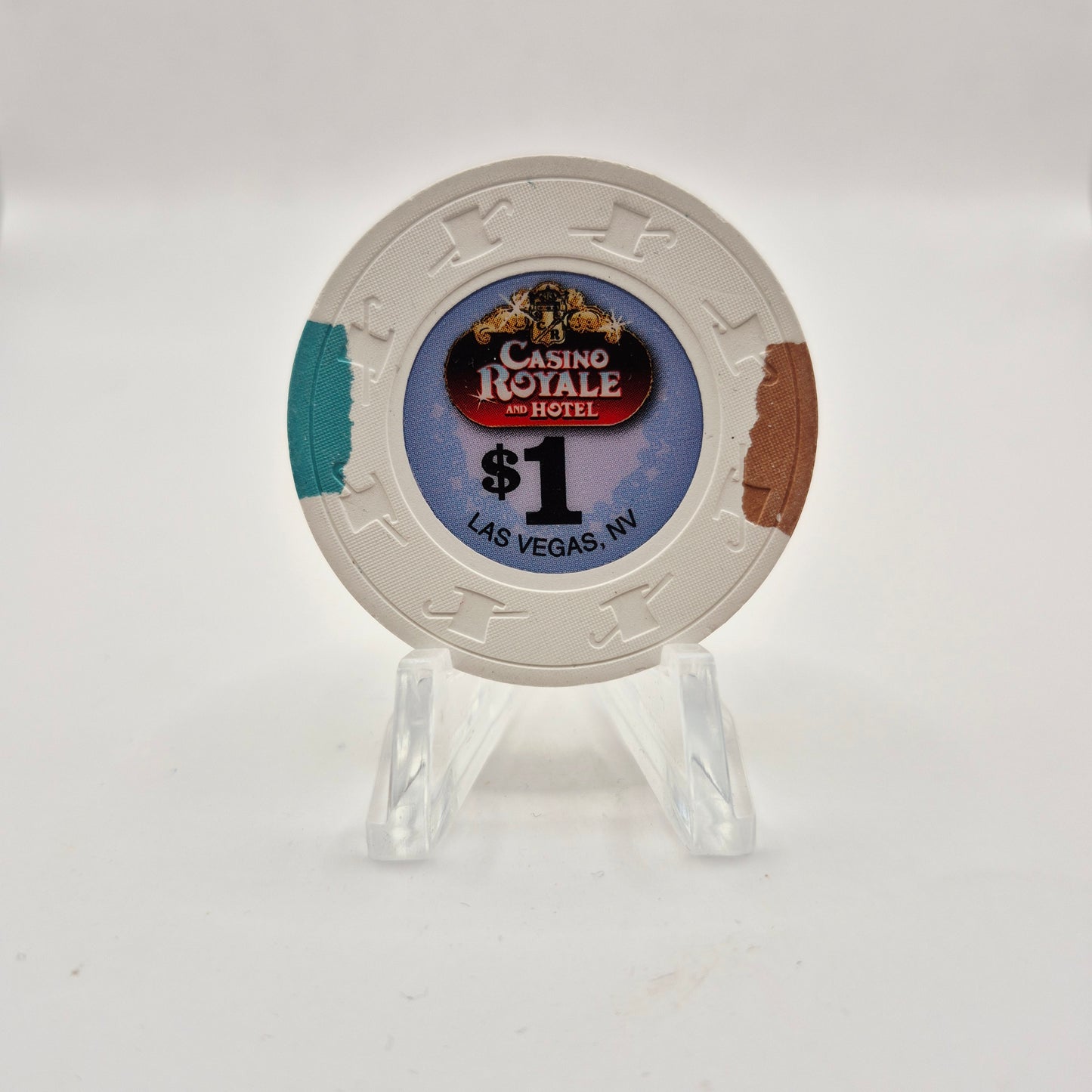 Casino Royale Casino Las Vegas Nevada 2007 $1 Casino Chip E5943