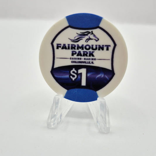 Fairmount Park Casino & Racing Collinsville Illinois 2026 $1 Casino Chip