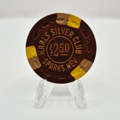 "Karl's" Silver Club Hotel Casino Sparks Nevada 1978 $2.50 Casino Chip N7026