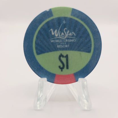 Win Star Casino Thackerville Oklahoma $1 Casino Chip