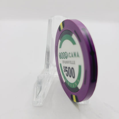 Tropicana Hotel Casino Evansville Indiana $500 Casino Chip