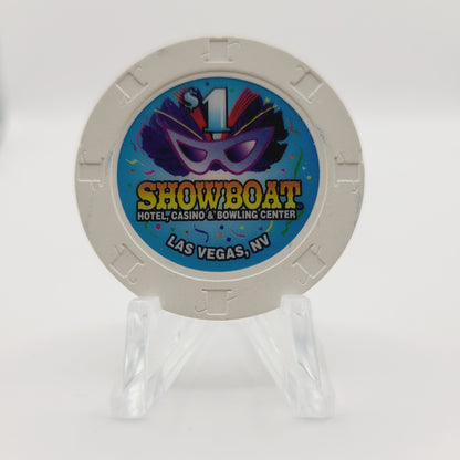 Showboat Hotel Casino Las Vegas Nevada 1996 $1 Casino Chip N1461